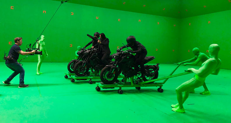John Wick Bike Chase Scene, John Wick: Chapter 3 Parabellum